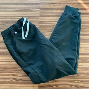 FIGS Black Tansen Jogger Scrub Pants